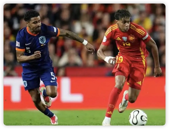 亚马尔破门 西班牙3-3荷兰点球大战5-4晋级四强 